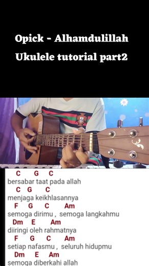 Alhamdulillah || gitar tutorial part2 #gitartutorial