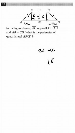 August SAT Math: Solve this Geometry problem in 10 seconds!