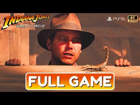 INDIANA JONES AND THE GREAT CIRCLE Gameplay Walkthrough FULL GAME [4K 60FPS PS5] - No Commentary