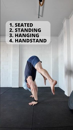 4 Straddle Positions: Seated, Standing, Hanging, Press HS