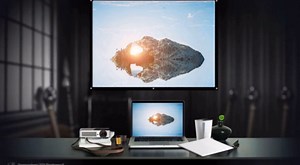 Projector Curtain, 60-100 Inch Portable Foldable Non-Crease White Projector Curtain Projection Screen 4:3 Video Projector Projector Curtain(84inch)