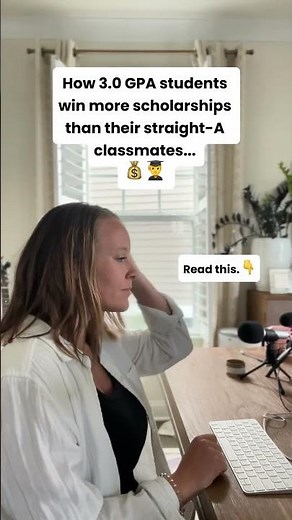 How 3.0 GPA students win more scholarships than their straight-A classmates...