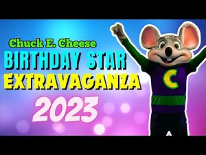 Chuck E. Cheese Birthday Star Extravaganza 2023! | The Rat King