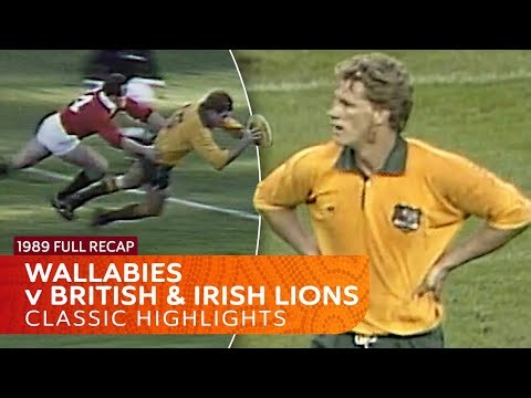 FULL RECAP: Wallabies v British & Irish Lions Highlights | 1989 Lions Tour