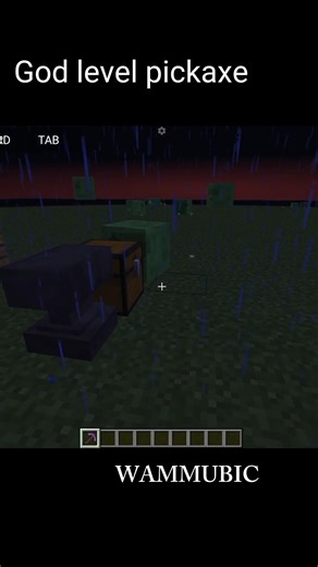 "God Pickaxe 💥💪" #short#minecraft