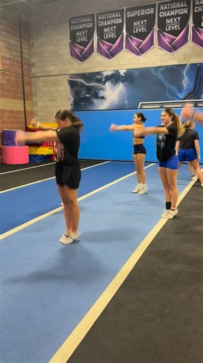 Back at it again .... ✌🏼INTAGE #TheBayWay #BayStateOfMind #WOOcrew #Woburn #Worcester #BayStateFamily #YouBelongHere #BaystateAllStars #AllStarCheerleading #Family #Respect #Loyalty #WOOcrewComingThrough #BeTrueToTheWoo #WOOcrewBlueCrew #EverydayIsBayDay #WoburnMa #AllStarWorldsChampions #Tumbling #Stunting #Jumps #Stretching | Bay State All Stars-WOBURN