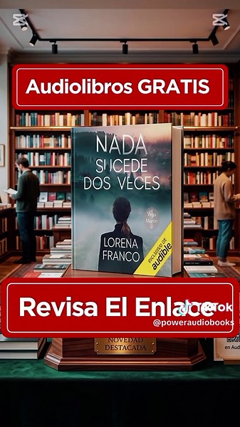 AUDIOLIBRO NADA SUCEDE DOS VECES 🎧 ESCUCHA O DESCARGA AUDIOLIBROS GRATIS MÁS INFORMACIÓN ➡️ https://amzlink.to/az0J0I3WeBdyg SUSCRÍBETE al período de prueba por 30 Dias Con Amazon Audible y escucha audiobooks gratis. #audible #audiolibros #audiolibrosgratis #audiolibrosenespañol #nadasucededosveces