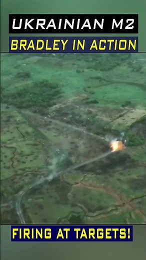 Bradley IFV Supports Troops with 25mm Bushmaster Gun