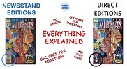 What's the Difference Between Newsstand and Direct Editions in Comics? - J-MONTY COMICS