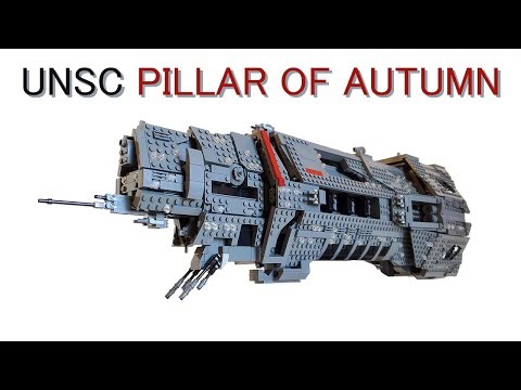 LEGO Halo UNSC Pillar of Autumn MOC