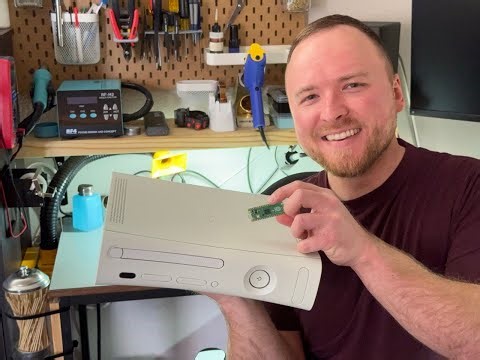 Let's JTAG an Xbox 360 with a Raspberry Pi (2026) | RROD Fix, Capacitor Replacement