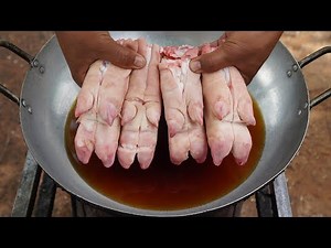 Braised Pig Feet Recipe | Tender Pig Feet Cooking and Eating