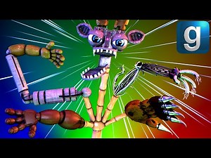 Gmod FNAF | Rebuilding The FNAF Help Wanted Animatronics With The Parts Mod! [Part 3]