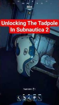 How To Unlock The Tadpole In Subnautica 2 #subnautica2 #shorts #howto