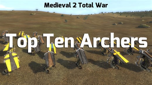The top 10 archers in Medieval 2