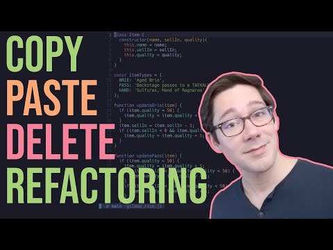 Refactoring with confidence - because of tests! (Gilded Rose Kata)