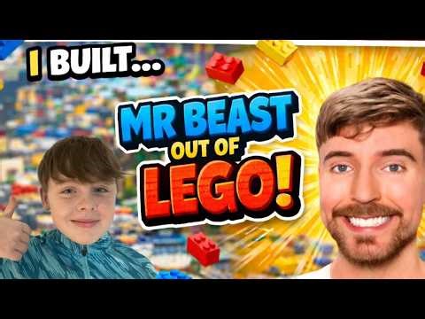 I Built MrBeast Out of LEGO… And It’s INSANE!