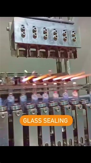 Hot Glass Sealing #business #cnc #machine