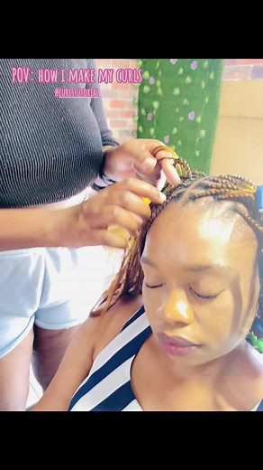 #makingcurlyhair #curlsmethod #hlobsifyhair #fyp #SAMA28 #witbank #bigbrothermzansiumlilo🔥🔥🔥 #sweetguluva #bohobraids