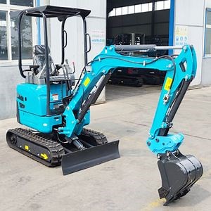 [Hot Item] Mini Trench Digger Bagger 1 Ton Small Digger China Mini Excavator with Rubber Tree Automatic Digger Machine