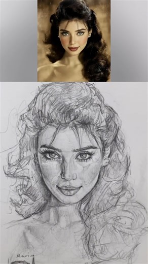 21K views · 546 reactions | Let's see the final look!  . . . . If you want the full Loomis course (step by step, from zero to pro), check the link in my bio! #loomismethod #pencildrawing #portraitdrawing #howtodraw #sketching #arttutorial #realisticdrawing #drawingfaces #learnart #artreels | One pencil drawing | Facebook