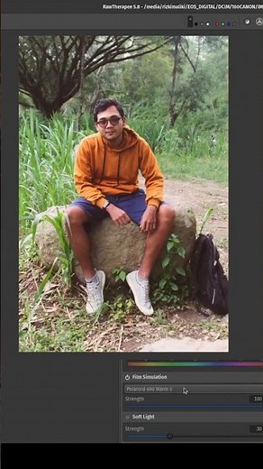 Edit Foto Seperti Kamera Analog Film di Rawtherapee dengan Film Simulation