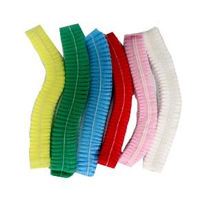 [Hot Item] Disposable Nonwoven Single Sticth/Double Stitch Strip Cap /Mob Cap/ Clip Cap