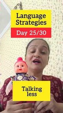 Language Strategies | Talking Less | Parenting Tips | Empowering Parents dealing with Autism Kids