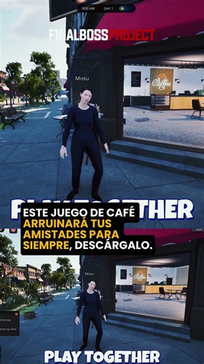 EL JUEGO MULTIJUGADOR DE CAFETERÍAS MÁS CAÓTICO ☕🔥 #cafecrewsimulator #simulator #videojuegos