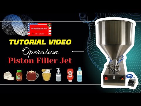 How to operate Piston Fillers - VIDEO TUTORIAL