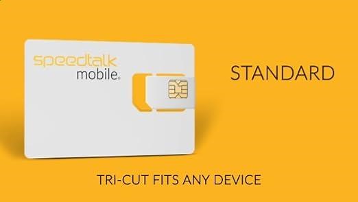 SpeedTalk Mobile Sim Card Starter Kit