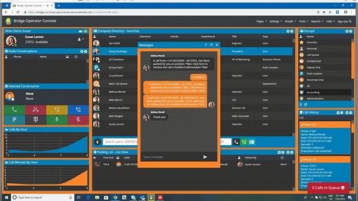 RingCentral - Bridge Operator Console Demo 2019-08