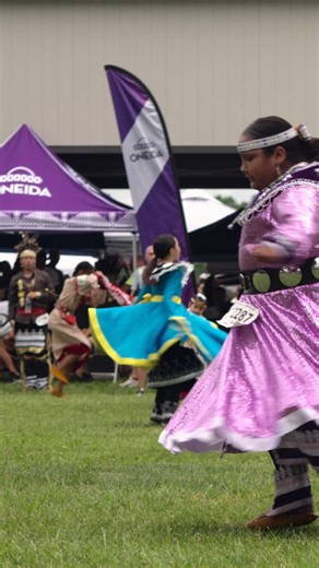 Junior Girl's Smoke Dance // Oneida Pow wow 📍Oneida, WI #smokedance #powwow #Oneida #Sony #fx30 | Halona Media