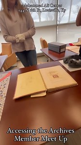 1K views · 133 reactions | Don't miss our exclusive members-only Accessing the Archives events, showcasing rare Muhammad Ali treasures not on display! Become a member today to receive this and other benefits! https://alicenter.org/membership | Muhammad Ali Center | Facebook