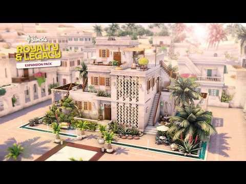 Dambele Family Home ☀️// The Sims 4: Royalty & Legacy // Speed Build // No CC #simspartner
