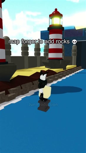 the map must've felt my aura #roblox #buildaboat #knockout