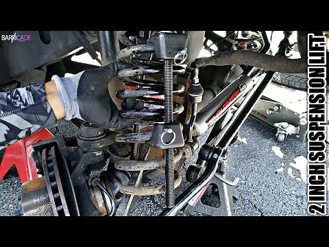SUSPENSION LIFT INSTALLATION (1993-'98 JEEP GRAND CHEROKEE)