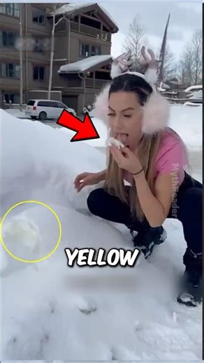 Why You Should NEVER Eat Snow!