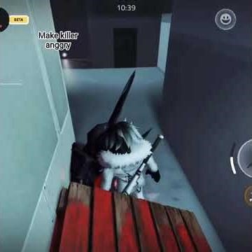 Roblox how to make killer anggry 😂 #roblox #upinipin #shortvideo