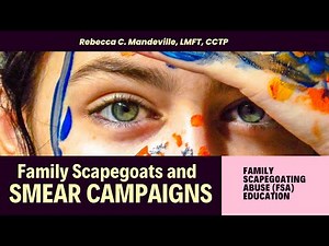 How Smear Campaigns Drive Scapegoat Abuse #scapegoat #smearcampaign #toxicfamily