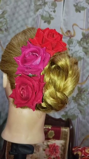 Riya Gupta ❤️ on Instagram: "Braided Low Bun Hairstyle 🌹 . . . [ Braided Bun, Braided Low Bun, Braided Bun Hairstyle, Hairstyle, Bun Hairstyle ] . . #fypppppppppppppppppppppppppppppppppppppppppppppppppppppppppppppppppppppp #trending #braidedhairstyles #braidedhairstyle #bunhairstyle"