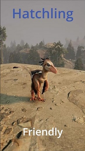 Deinon (Deinonychus) Friendly call at all growth stages
