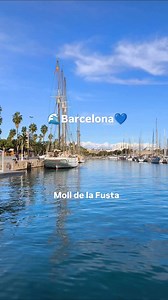 A sunny walk to the beach in Barcelona.💙🌊 #barcelona_information_site #streets_storytelling #beachlife #traveldestinations #spain | Barcelona info site