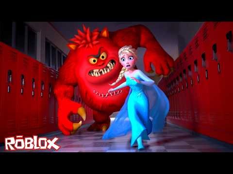 Frozen Elsa : Grand School Escape in Roblox