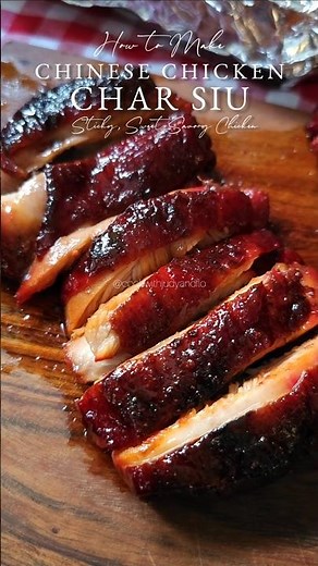 Sweet, Sticky & Savoury Chicken Char Siu