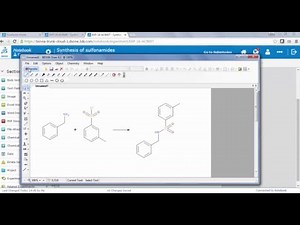 New Reaction Section in BIOVIA Notebook