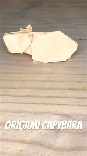 Origami Capybara