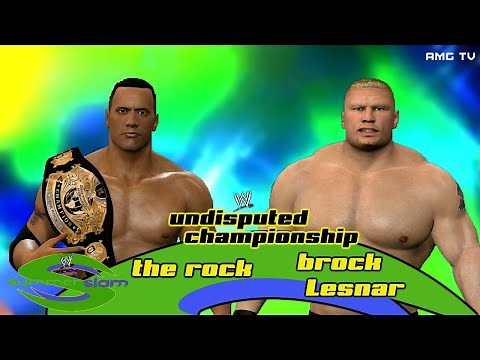 WWE 2K Classics - The Rock vs Brock Lesnar | SummerSlam 2002 Promo