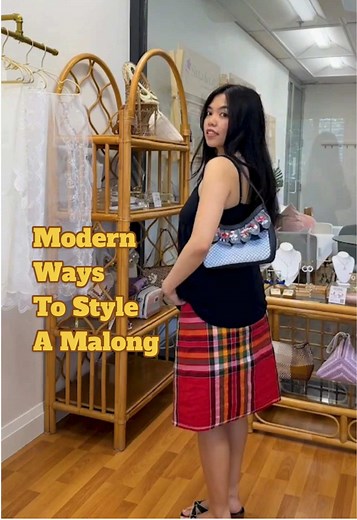 Modern Ways to Wear Your Malong: Filipino Fashion
