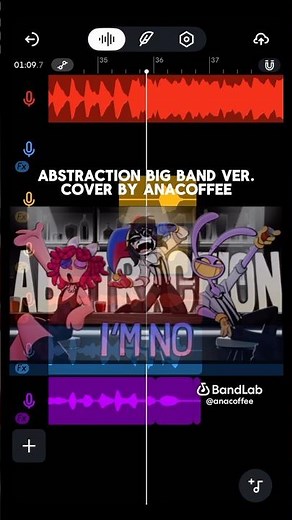 Abstraction big band version cover #tadc #pomni #jax #cover #song #abstraction